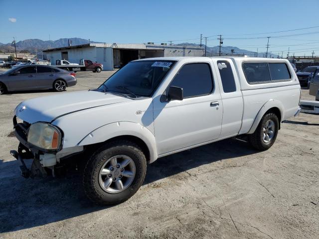 1N6DD26SX1C353238 - 2001 NISSAN FRONTIER KING CAB XE WHITE photo 1