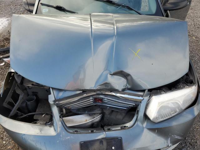 1G8AK55B37Z188132 - 2007 SATURN ION LEVEL 3 GRAY photo 11