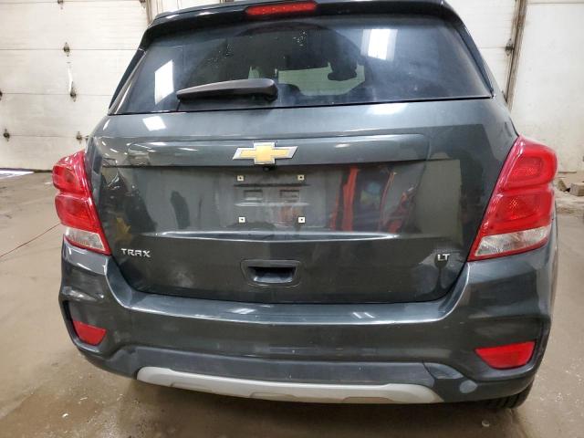 3GNCJLSBXKL360934 - 2019 CHEVROLET TRAX 1LT GRAY photo 6