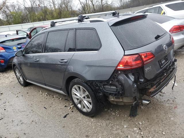 3VWM17AU1HM533232 - 2017 VOLKSWAGEN GOLF ALLTR S GRAY photo 2