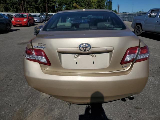 4T1BF3EK7BU225803 - 2011 TOYOTA CAMRY BASE GOLD photo 6