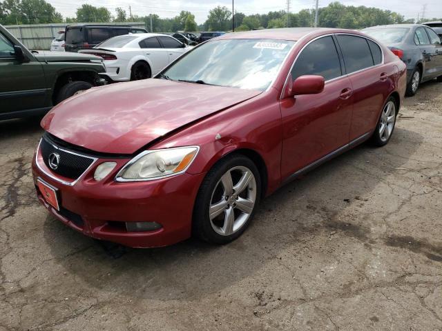 JTHBE96S070012133 - 2007 LEXUS GS 350 RED photo 1