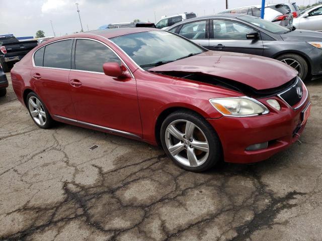 JTHBE96S070012133 - 2007 LEXUS GS 350 RED photo 4