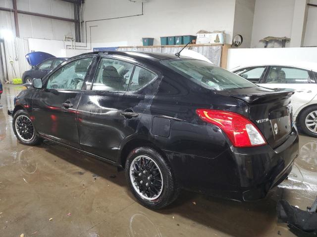 3N1CN7AP6FL884706 - 2015 NISSAN VERSA S BLACK photo 2