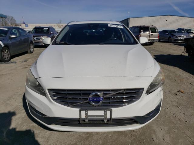 YV140MEK3G1292406 - 2016 VOLVO V60 T5 PREMIER WHITE photo 5