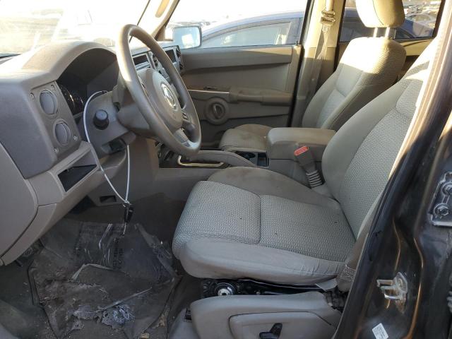 1J8HH48K16C157237 - 2006 JEEP COMMANDER 黑色 照片 7