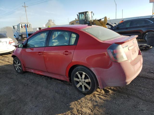 3N1AB6AP6CL728171 - 2012 NISSAN SENTRA 2.0 RED photo 2