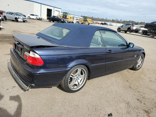 WBABS53422EV89733 - 2002 BMW 330 CI BLUE photo 3