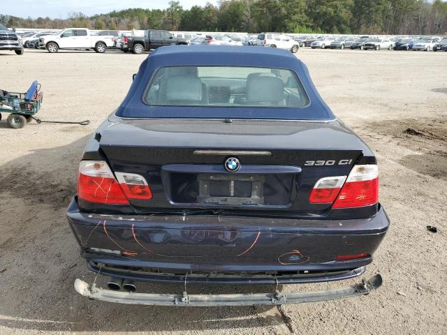 WBABS53422EV89733 - 2002 BMW 330 CI BLUE photo 6