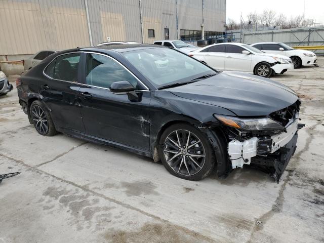 4T1G11AK1RU843188 - 2024 TOYOTA CAMRY SE NIGHT SHADE BLACK photo 4