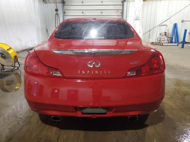 JNKCV64E78M107282 - 2008 INFINITI G37 BASE RED photo 6