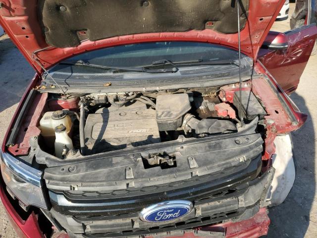 2FMDK4AK0EBB06663 - 2014 FORD EDGE SPORT RED photo 12