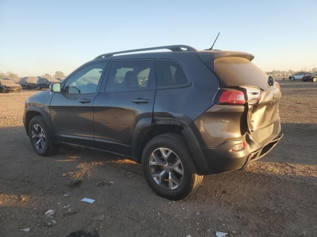 1C4PJMBSXEW281195 - 2014 JEEP CHEROKEE TRAILHAWK GRAY photo 2