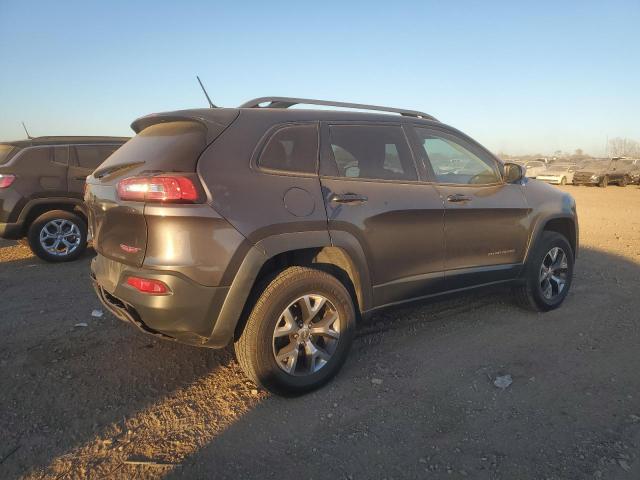 1C4PJMBSXEW281195 - 2014 JEEP CHEROKEE TRAILHAWK GRAY photo 3