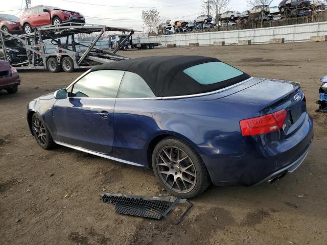WAUCGAFH9DN012407 - 2013 AUDI S5 PREMIUM PLUS ლურჯი ფოტო 2