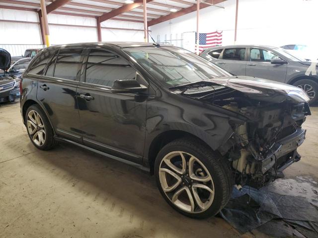 2FMDK4AK2CBA94562 - 2012 FORD EDGE SPORT BLACK photo 4