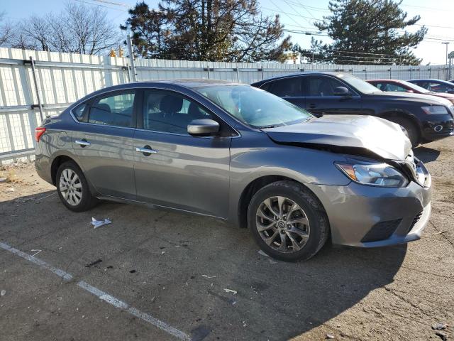 3N1AB7APXHL707496 - 2017 NISSAN SENTRA S CHARCOAL photo 4