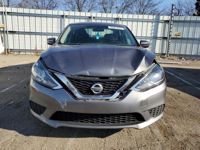 3N1AB7APXHL707496 - 2017 NISSAN SENTRA S CHARCOAL photo 5
