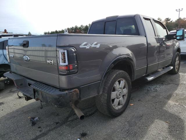 1FTPX14508KD89387 - 2008 FORD F150 GRAY photo 3