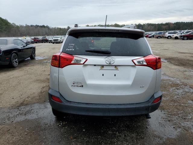 JTMZFREV5FJ026689 - 2015 TOYOTA RAV4 LE SILVER photo 6