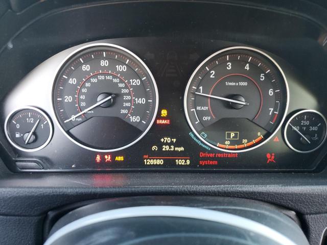 WBA3X9C57GD869778 - 2016 BMW 335 XIGT BLACK photo 9