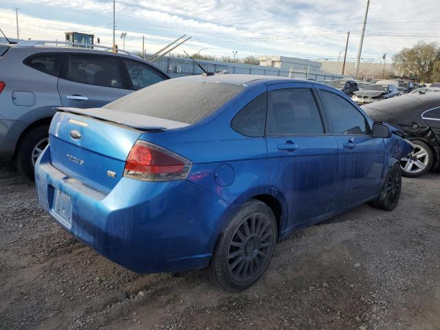 1FAHP3GN5AW179416 - 2010 FORD FOCUS SES BLUE photo 3