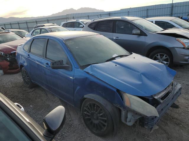1FAHP3GN5AW179416 - 2010 FORD FOCUS SES BLUE photo 4