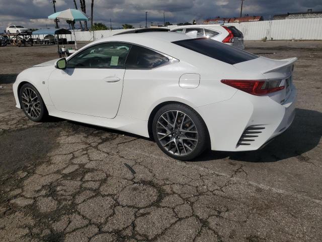 JTHHA5BC5G5001953 - 2016 LEXUS RC 200T WHITE photo 2