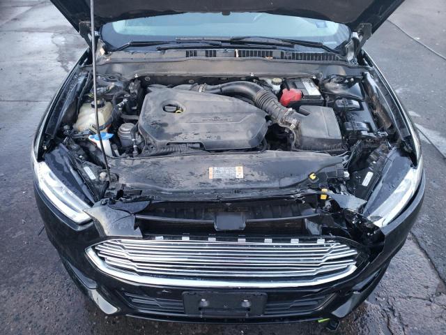 3FA6P0HR2DR343896 - 2013 FORD FUSION SE BLACK photo 11