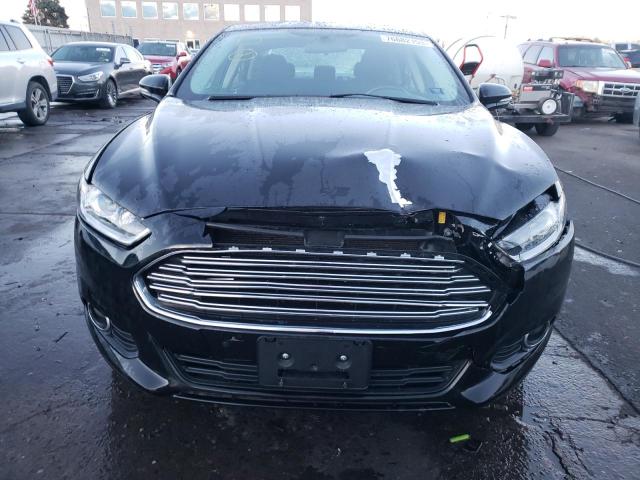 3FA6P0HR2DR343896 - 2013 FORD FUSION SE BLACK photo 5