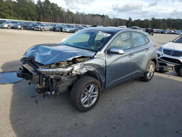 KM8K12AAXJU170882 - 2018 HYUNDAI KONA SE GRAY photo 1