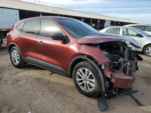 1FMCU0F69MUA00649 - 2021 FORD ESCAPE S BURGUNDY photo 4