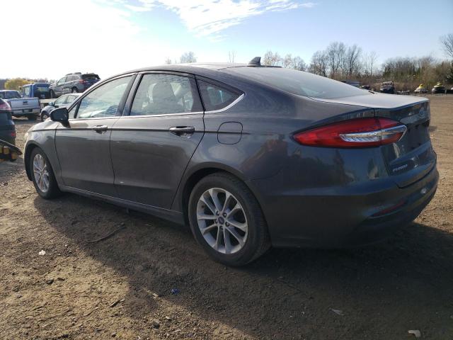 3FA6P0HD9LR257181 - 2020 FORD FUSION SE GRAY photo 2