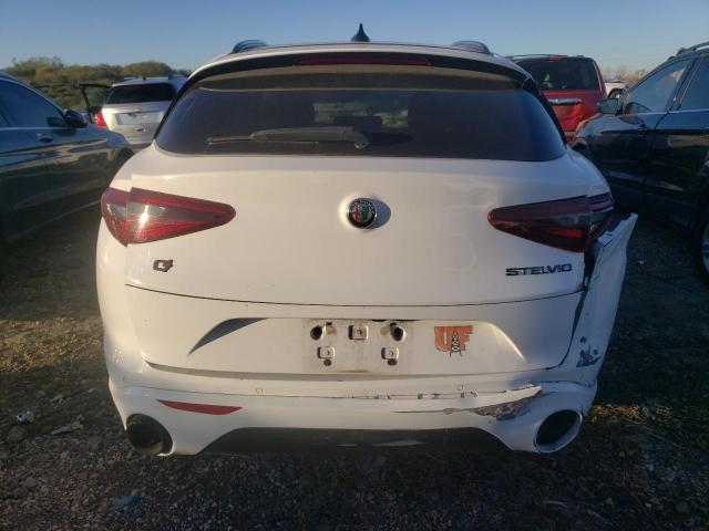 ZASPAKAN1L7C75347 - 2020 ALFA ROMEO STELVIO WHITE photo 6