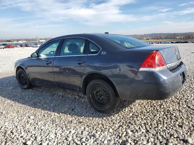 2G1WB58K889257361 - 2008 CHEVROLET IMPALA LS BLUE photo 2