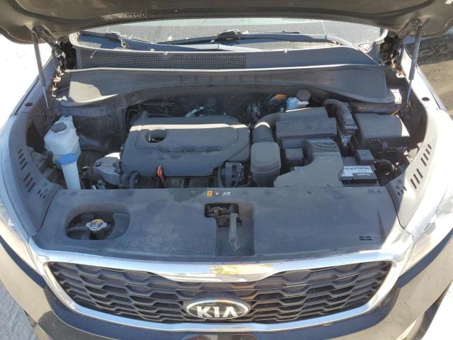 5XYPG4A34KG536991 - 2019 KIA SORENTO L BLACK photo 12