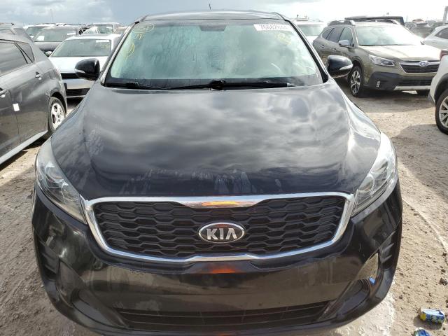 5XYPG4A34KG536991 - 2019 KIA SORENTO L BLACK photo 5