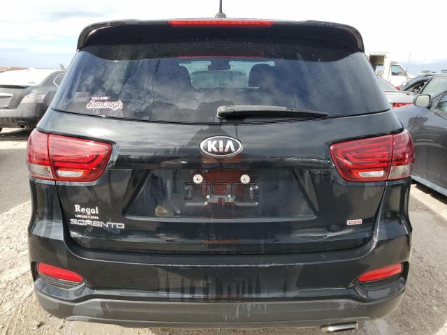 5XYPG4A34KG536991 - 2019 KIA SORENTO L BLACK photo 6