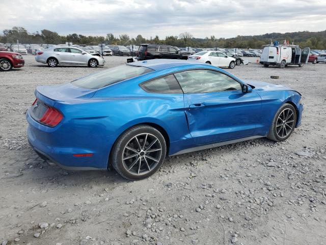 1FA6P8TH7K5186590 - 2019 FORD MUSTANG BLUE photo 3