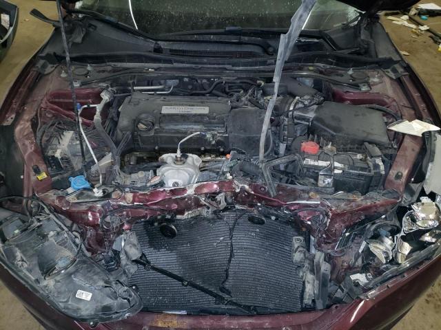 1HGCR2F81FA009631 - 2015 HONDA ACCORD EXL BURGUNDY photo 11