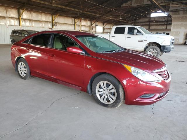 5NPEB4AC2CH327961 - 2012 HYUNDAI SONATA GLS MAROON photo 4