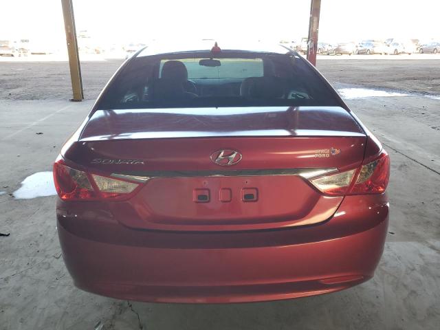 5NPEB4AC2CH327961 - 2012 HYUNDAI SONATA GLS MAROON photo 6