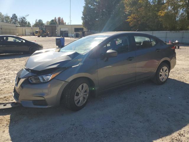 3N1CN8DV1NL839137 - 2022 NISSAN VERSA S CHARCOAL photo 1