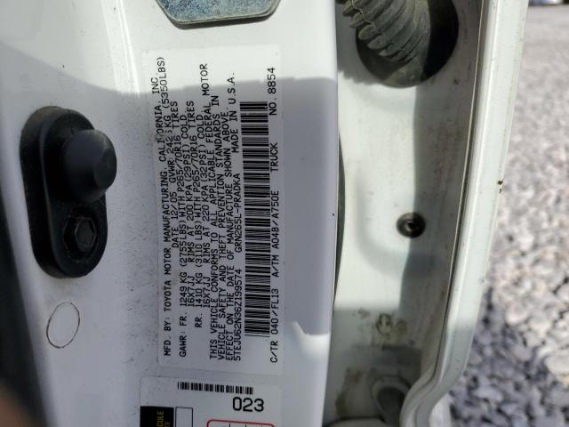 5TEJU62N36Z199574 - 2006 TOYOTA TACOMA DOUBLE CAB PRERUNNER WHITE photo 12