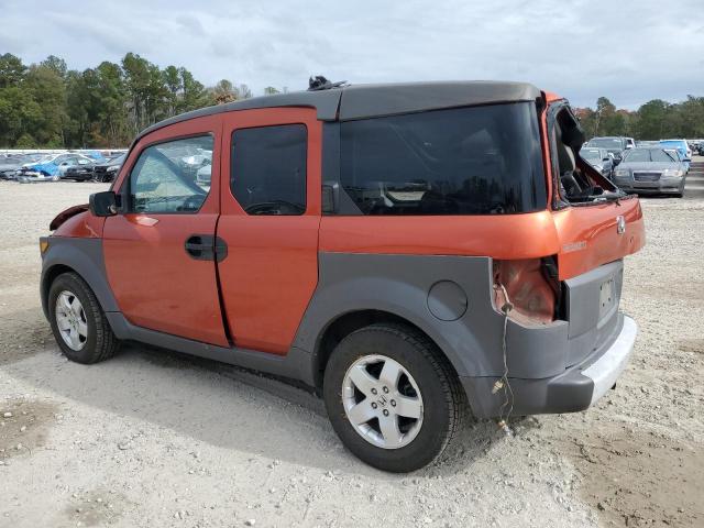 5J6YH28553L039963 - 2003 HONDA ELEMENT EX ORANGE photo 2