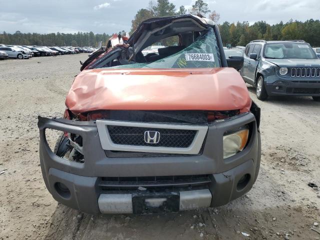 5J6YH28553L039963 - 2003 HONDA ELEMENT EX ORANGE photo 5