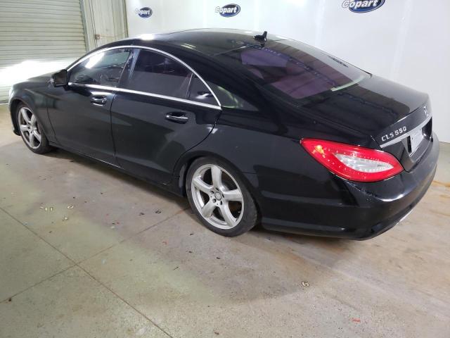 WDDLJ9BB3EA127815 - 2014 MERCEDES-BENZ CLS 550 4MATIC BLACK photo 2