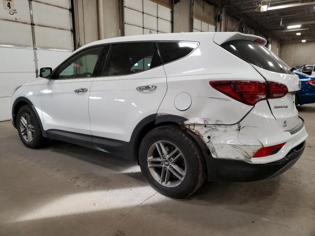 5XYZTDLB7JG543960 - 2018 HYUNDAI SANTA FE S WHITE photo 2