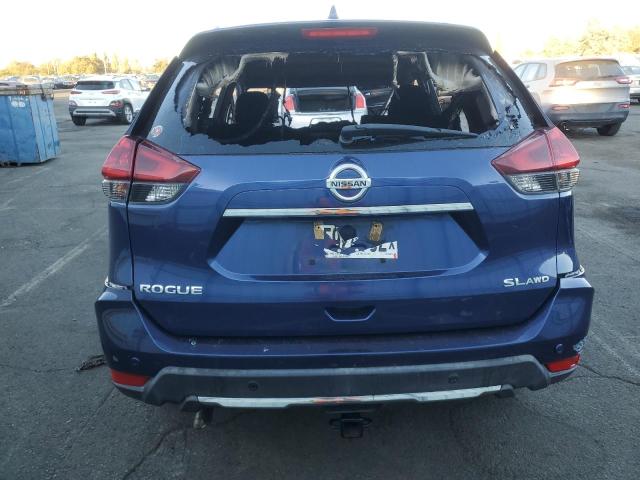 5N1AT2MVXKC808074 - 2019 NISSAN ROGUE S BLUE photo 6