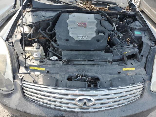 JNKCV54E86M715917 - 2006 INFINITI G35 GRAY photo 11